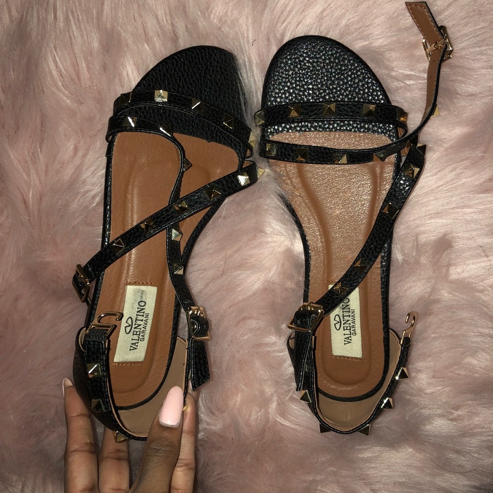 rockstud sandals